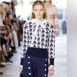 Tory Burch Seaside Cotton & Merino Wool!